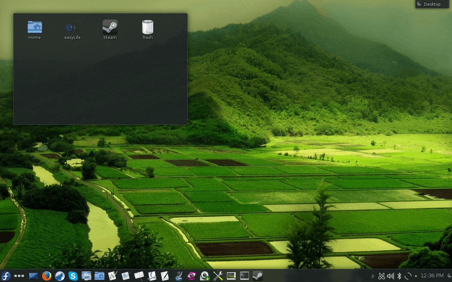Fedora desktop