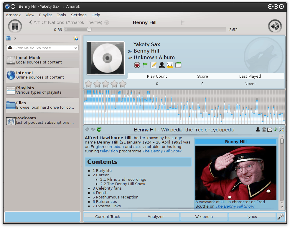 Fedora MP3