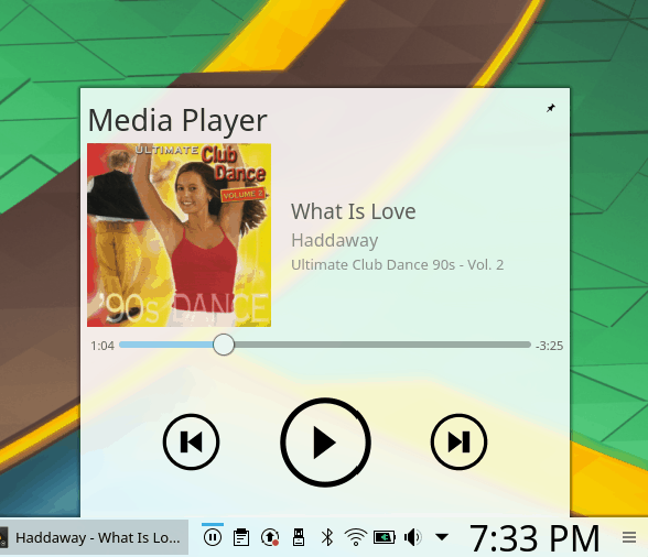 Media player context menu, more options needed